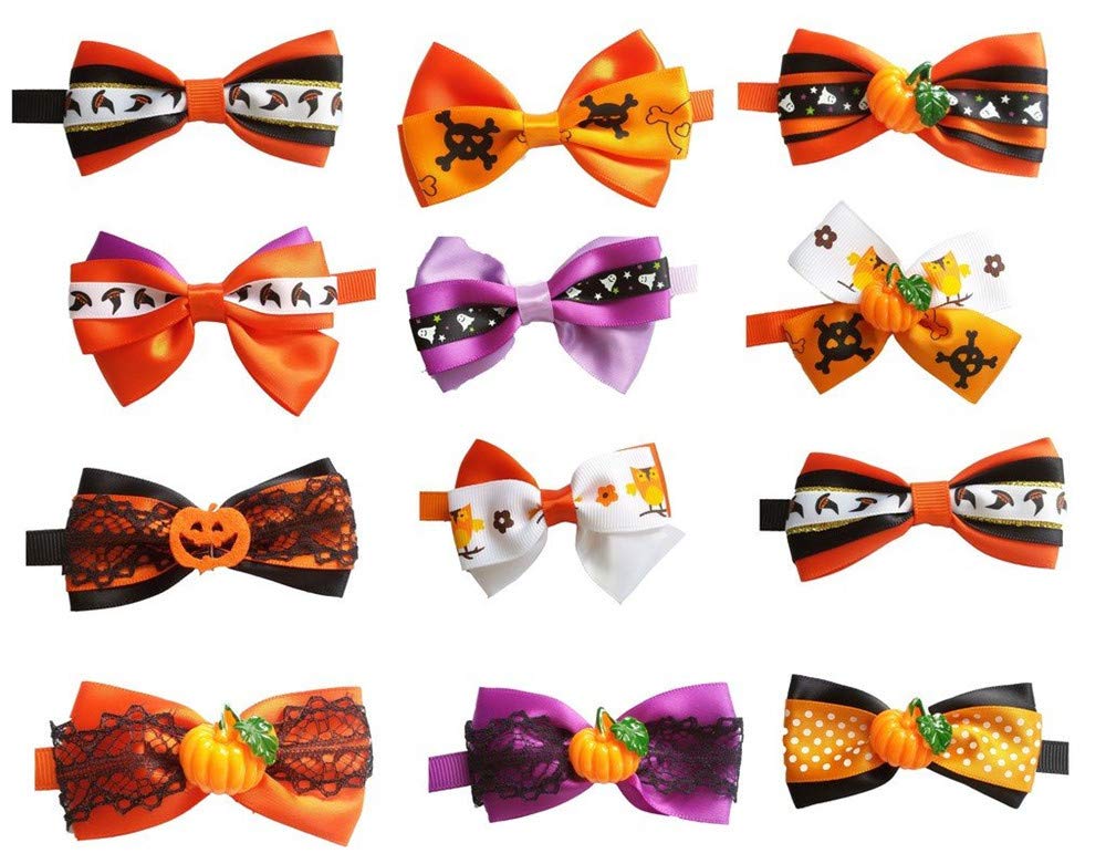 Amazon | JpGdn ペット用蝶結び 蝶ネクタイ 犬 猫 トリミングリボン